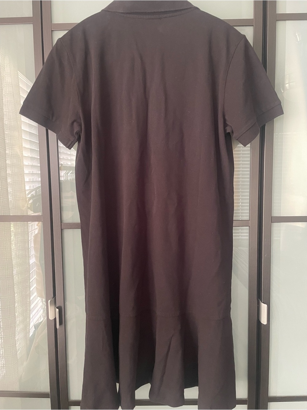 NWOT Tuckernuck Black Polo Shirt Dress with Collar - Picture 3 of 5